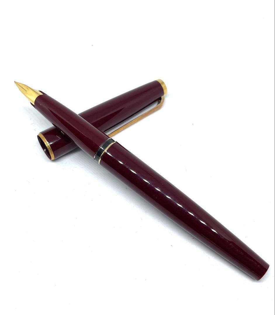 モンブラン　万年筆　ボルドー　ペン先刻印無し　箱付