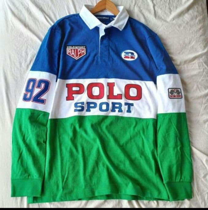 未使用！ポロスポーツ　ラガーシャツ　ポロラルフローレン　POLO SPORT