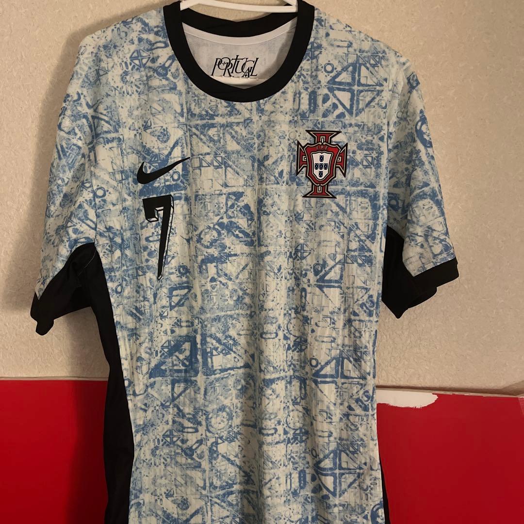 激レアNike ポルトガル RONALDO 7 クリロナアウェイユニフォーム