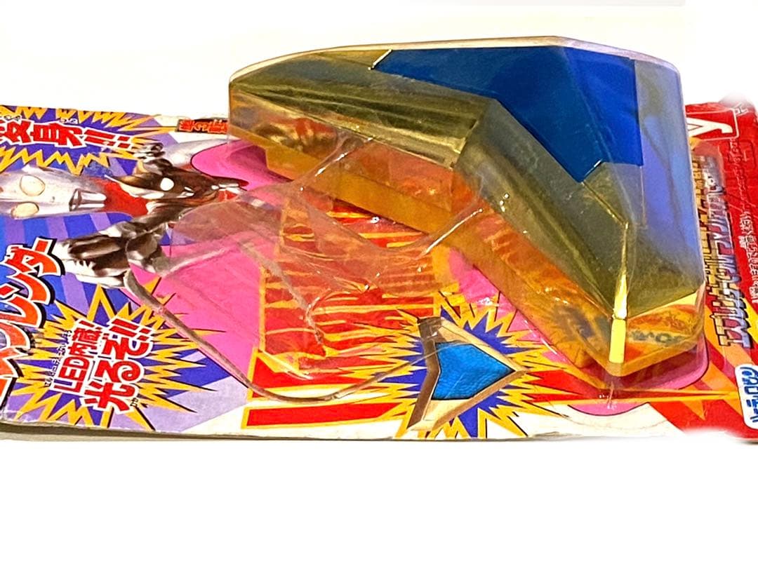 絶版98'ウルトラマンガイア光る変身アイテム！エスプレンダー新古品未使用未展示物