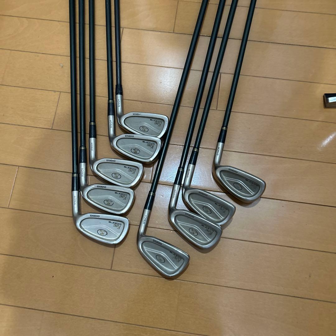 Cobra King アイアンセット ゴルフ13本 フルセット adidas