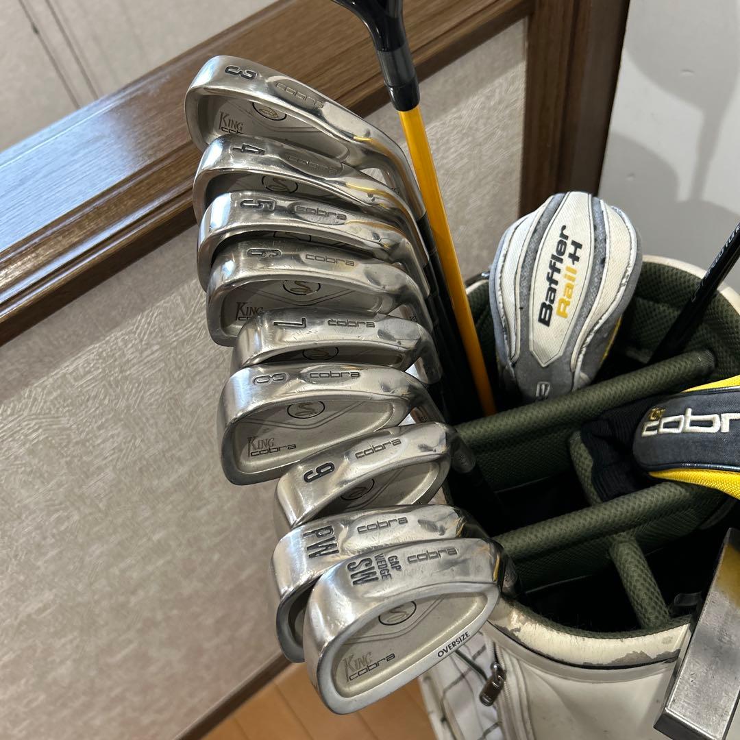 Cobra King アイアンセット ゴルフ13本 フルセット adidas
