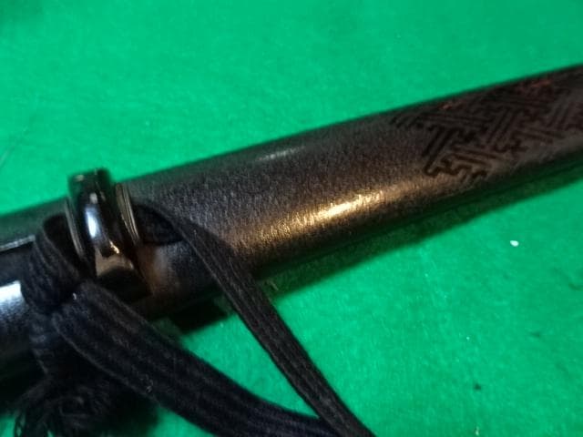 短刀の拵え中身なし　松代拵え一作拵えです。