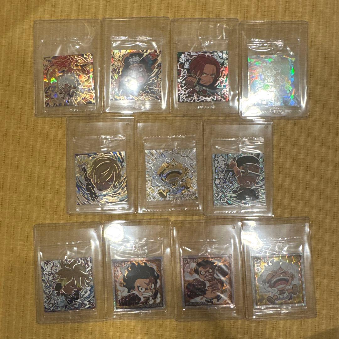 今だけ！！お値下げ！ワンピース カード、シールウエハースセット売り