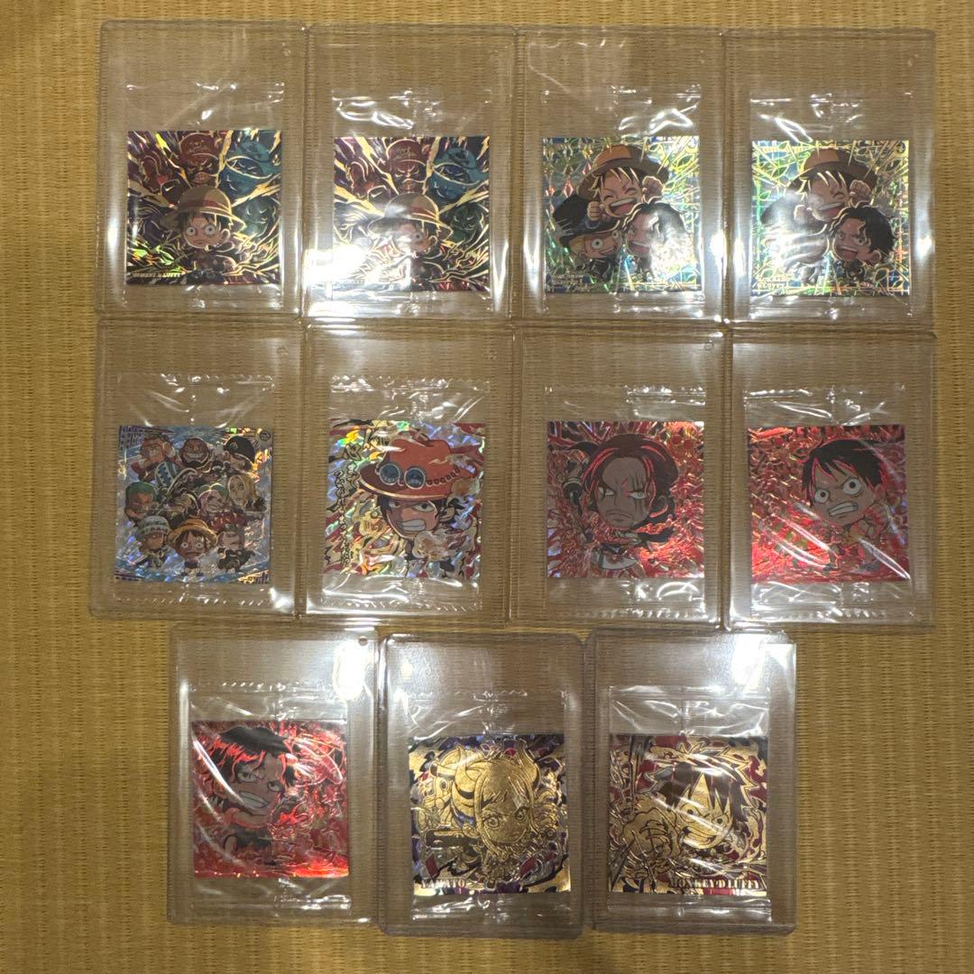 今だけ！！お値下げ！ワンピース カード、シールウエハースセット売り