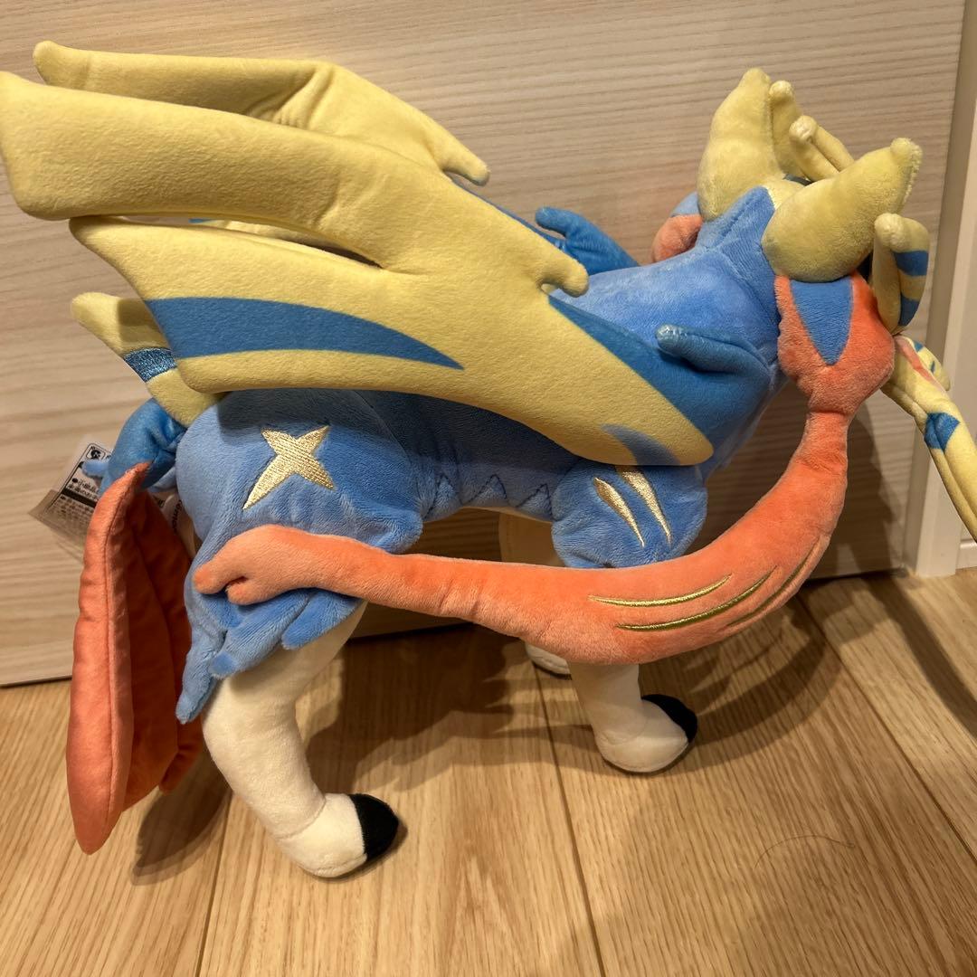 タグ付き ポケモンセンター ザシアン ぬいぐるみ