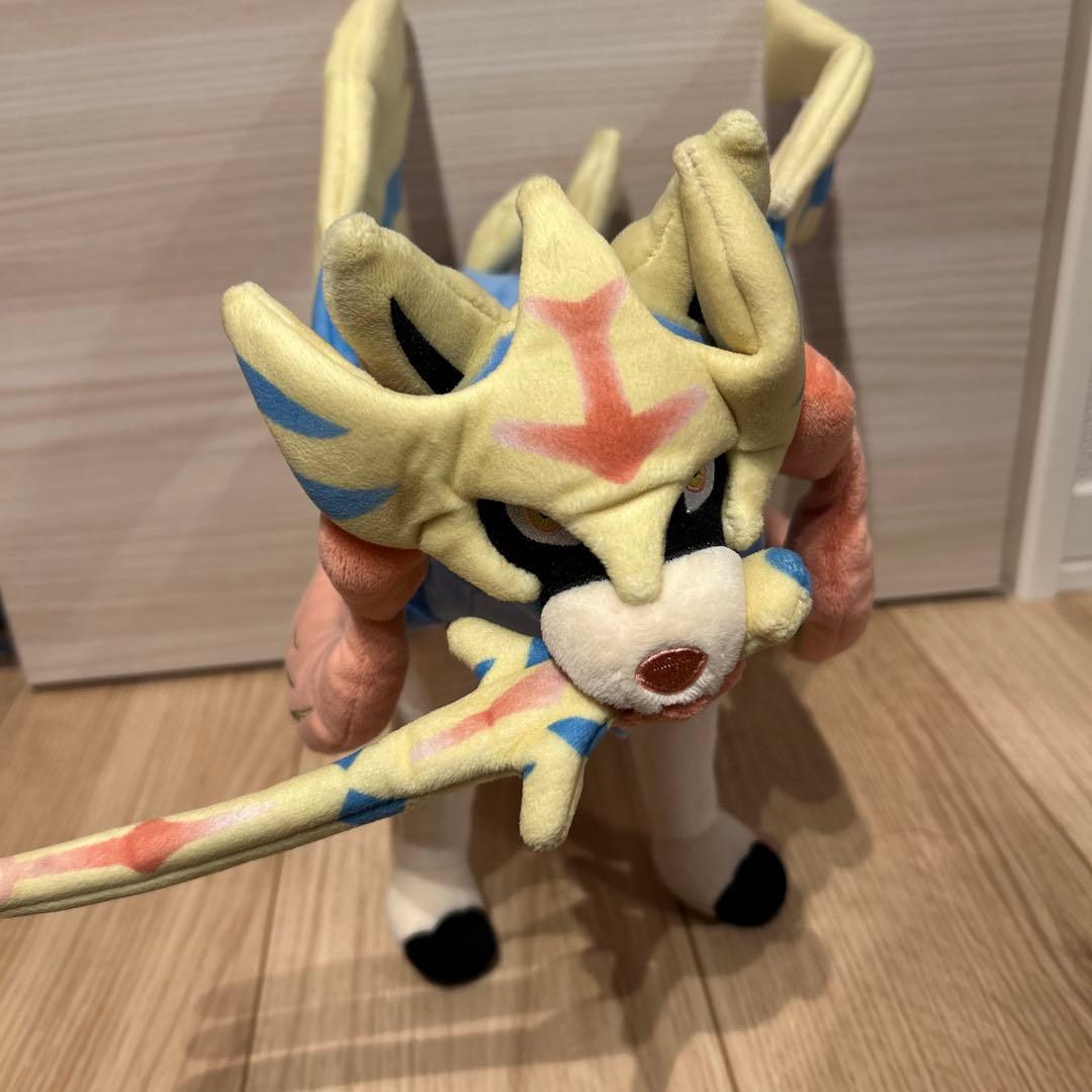 タグ付き ポケモンセンター ザシアン ぬいぐるみ
