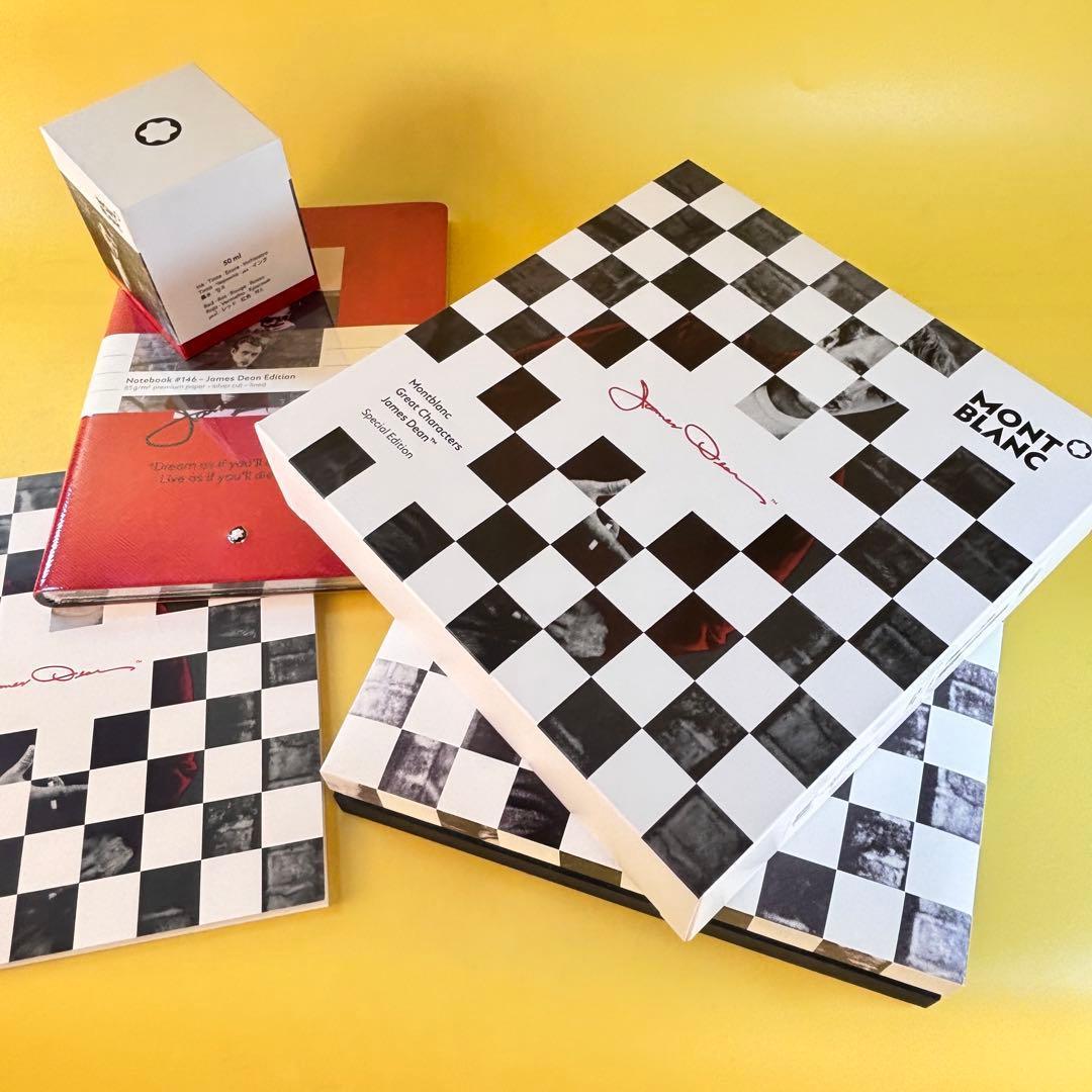 モンブラン JamesDean ジェームスディーン 万年筆 ノート 専用インク付