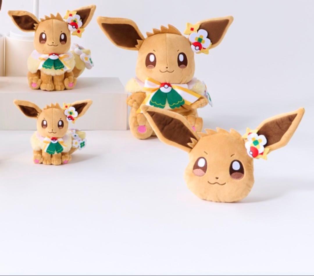 ポケパークカントー 限定 ピカチュウ イーブイ 8体セット