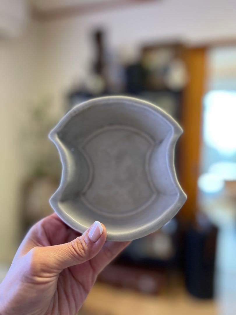 分銅型小鉢9枚セット　アンティーク　古陶磁器　白磁　レトロ　食器　古道具　古民家