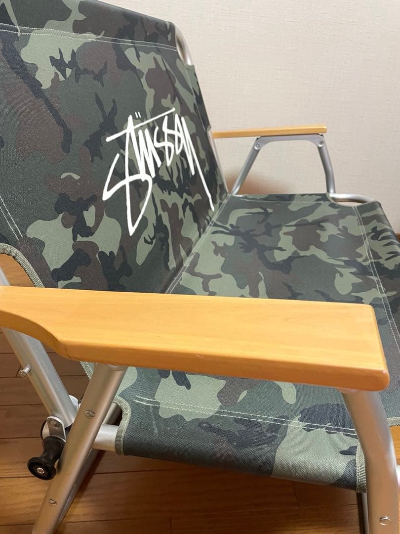 【激レア‼️】STUSSY Colemanコラボベンチ　コールマン