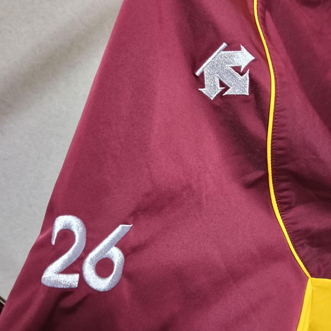 【希少/支給品】デサント製 東北楽天 ナンバー入り トレーニングプルオーバー／O