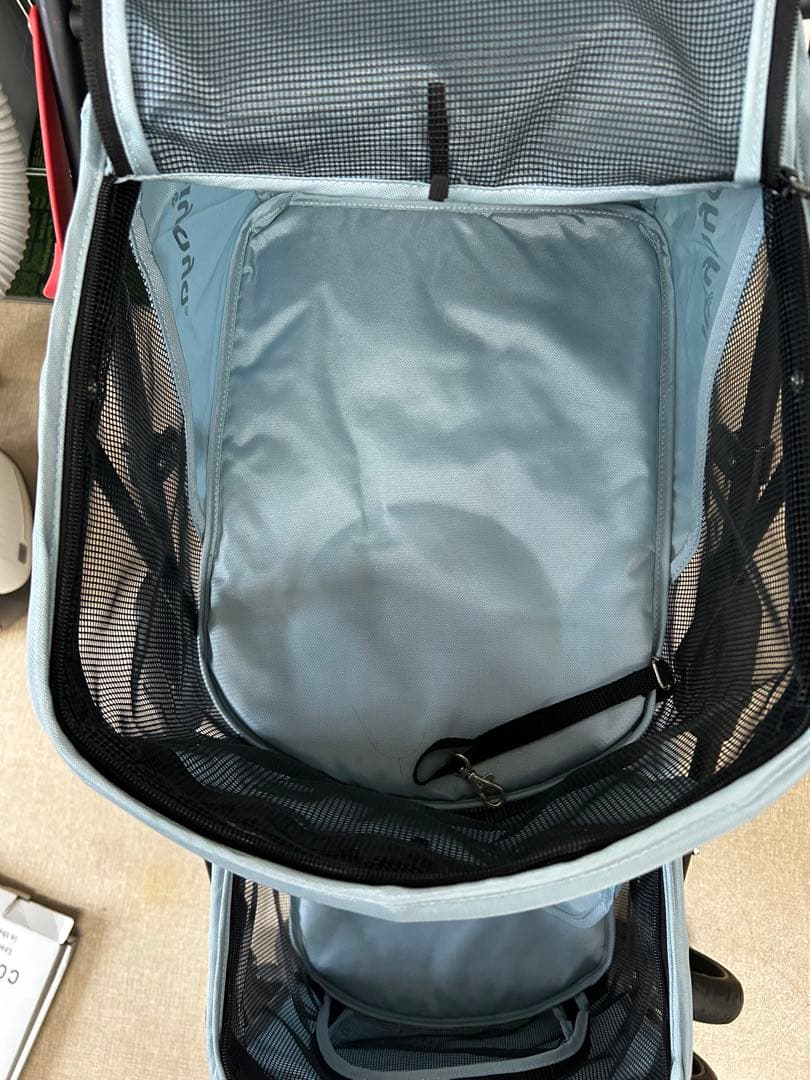 美品　ibiyaya 2段式　ペットカート