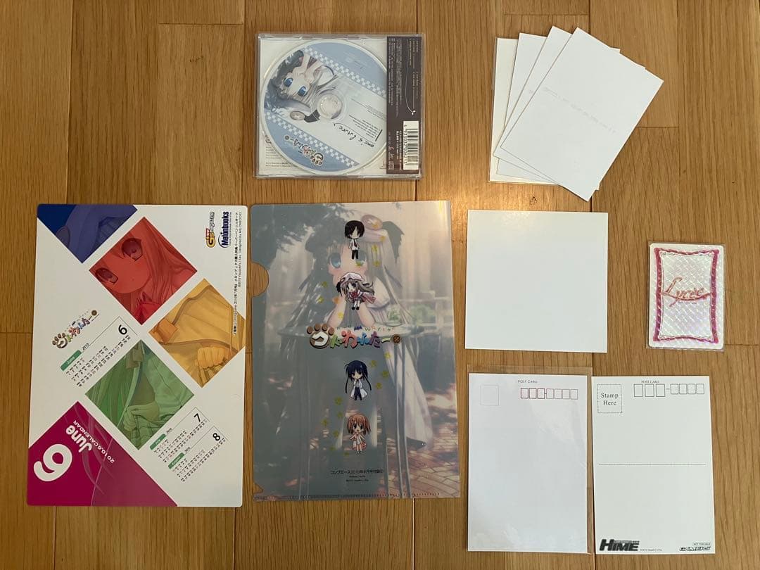 クドわふたー　下敷き　タオル　ストラップ　キーホルダー　ポストカード　ブロマイド