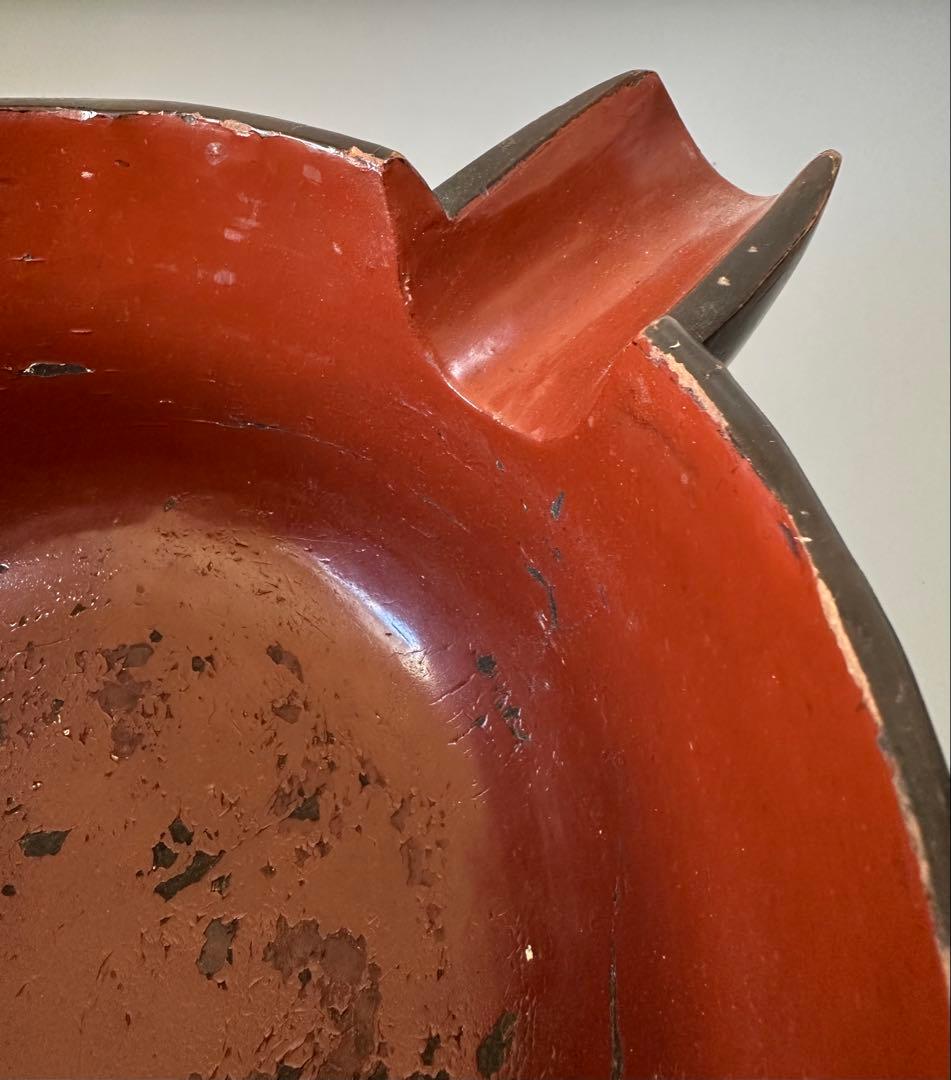 朽木　片口　酒上　酒器　漆器　江戸時代〜明治時代頃