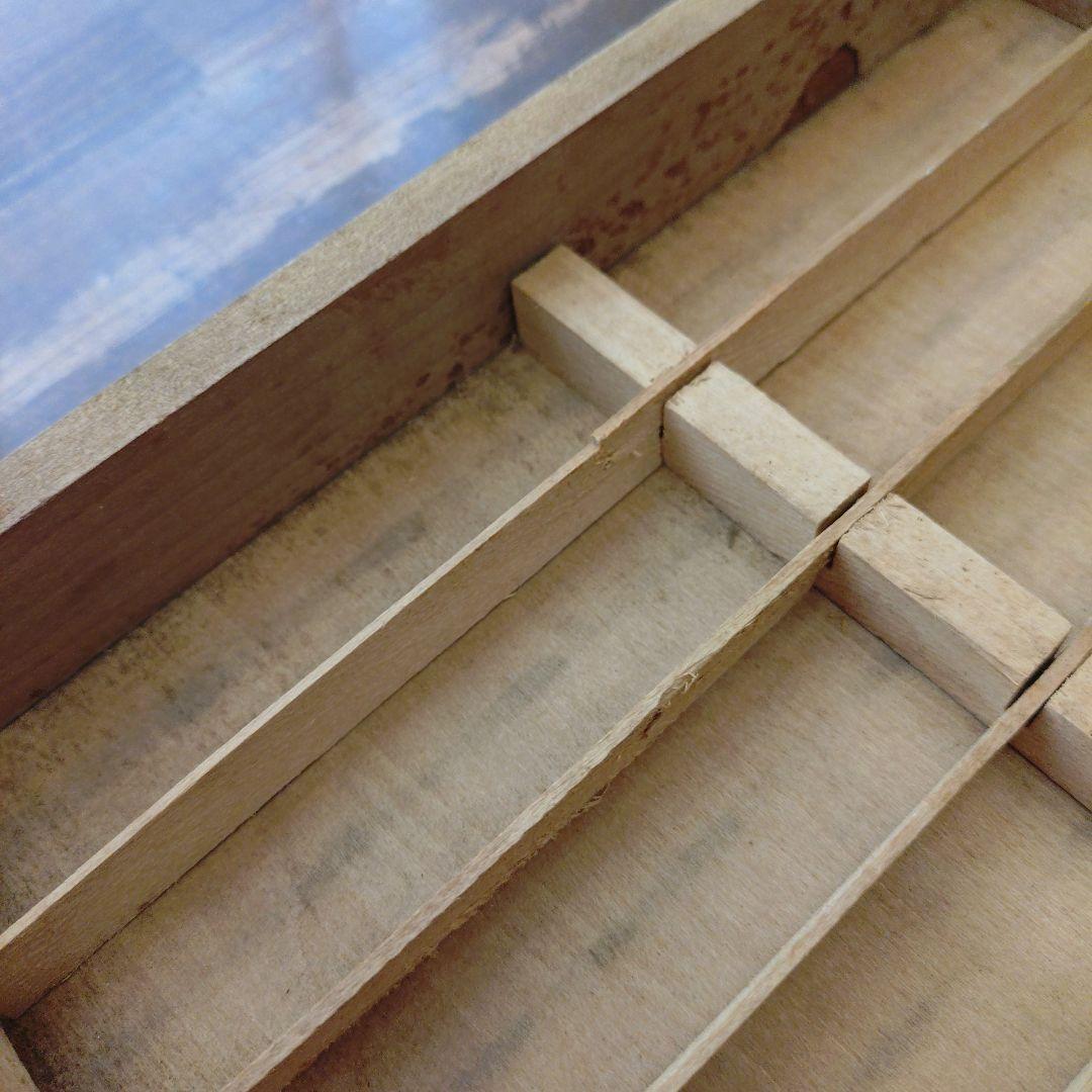 アンティーク スプールキャビネット 糸ケース ソーイング 什器 引き出し