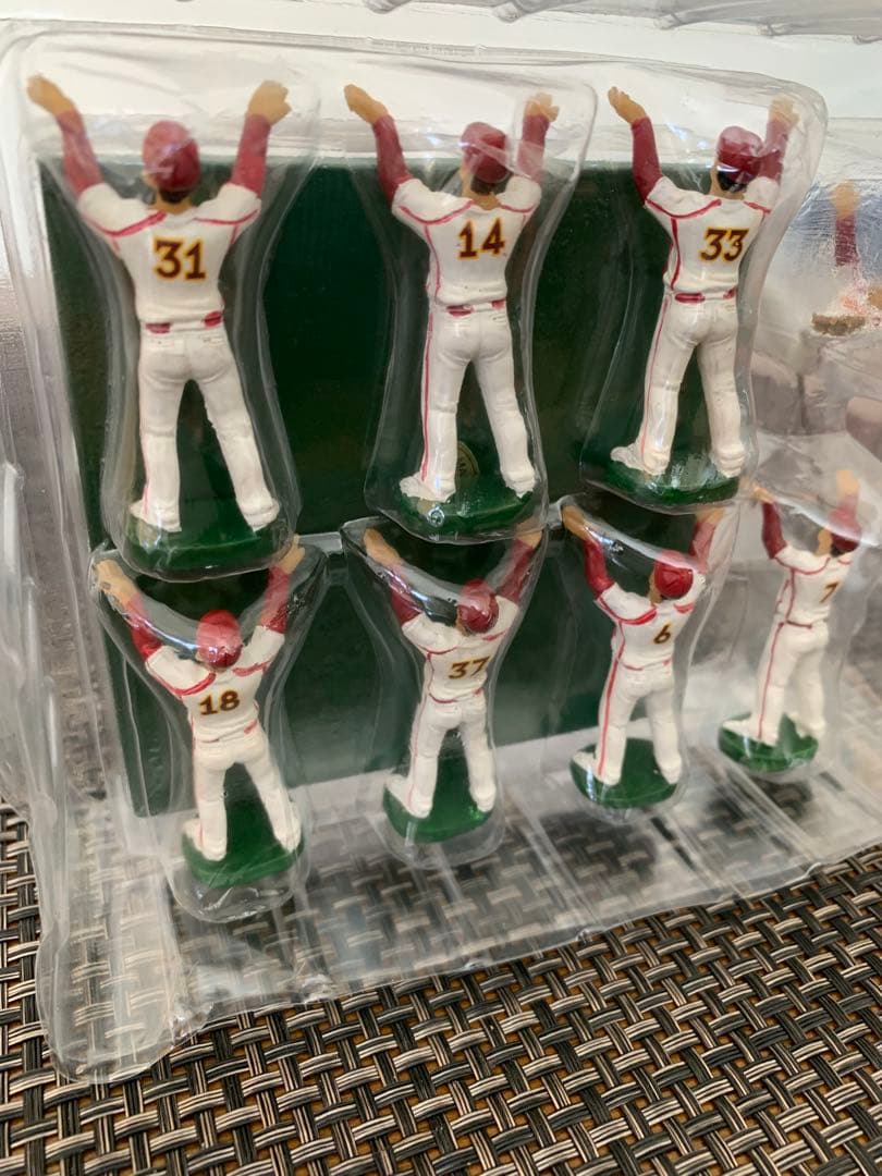 楽天イーグルス　フィギュア4種　2013年優勝胴上/田中将大/岡島豪郎/ウィラー