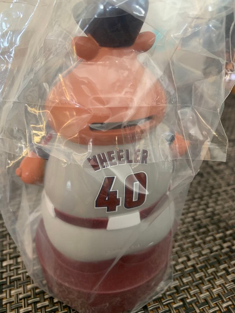 楽天イーグルス　フィギュア4種　2013年優勝胴上/田中将大/岡島豪郎/ウィラー