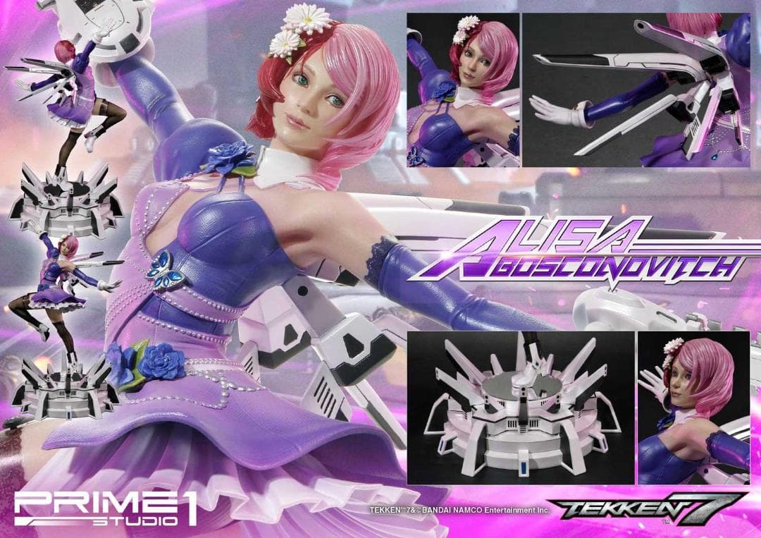 鉄拳７ アリサ・ボスコノビッチ 1/4公式スタチュー EX版 プライム1スタジオ