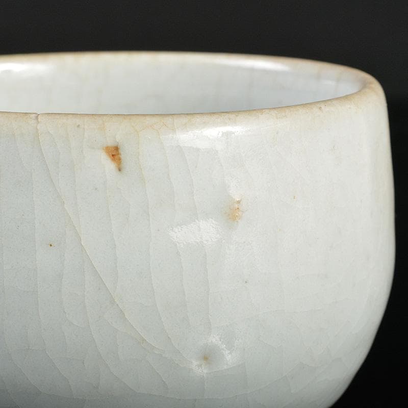 朝鮮美術　李朝　高麗白磁　茶碗　小碗　M　R5340
