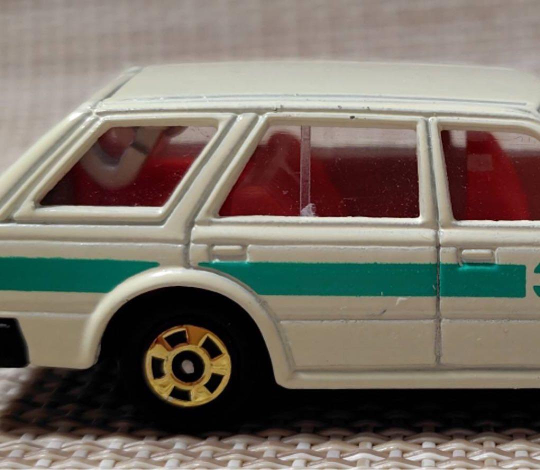 トミカ赤箱34-4 日産ブルーバードワゴン 大和特注 日本製 当時物