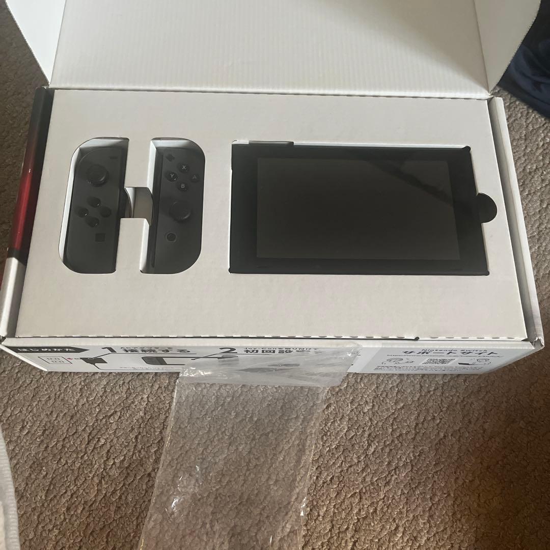 Nintendo Switch 本体 グレー Joy-Con付き　ジャンク品