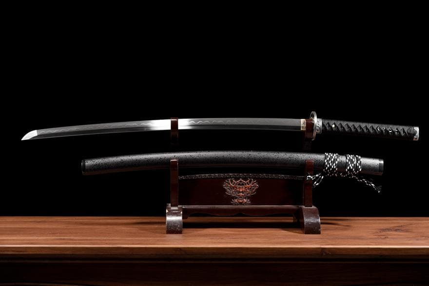 日本刀 模造刀 居合刀 斬馬刀 龍泉剣 清剣 T 10覆土焼刃波紋鏡面武者刀