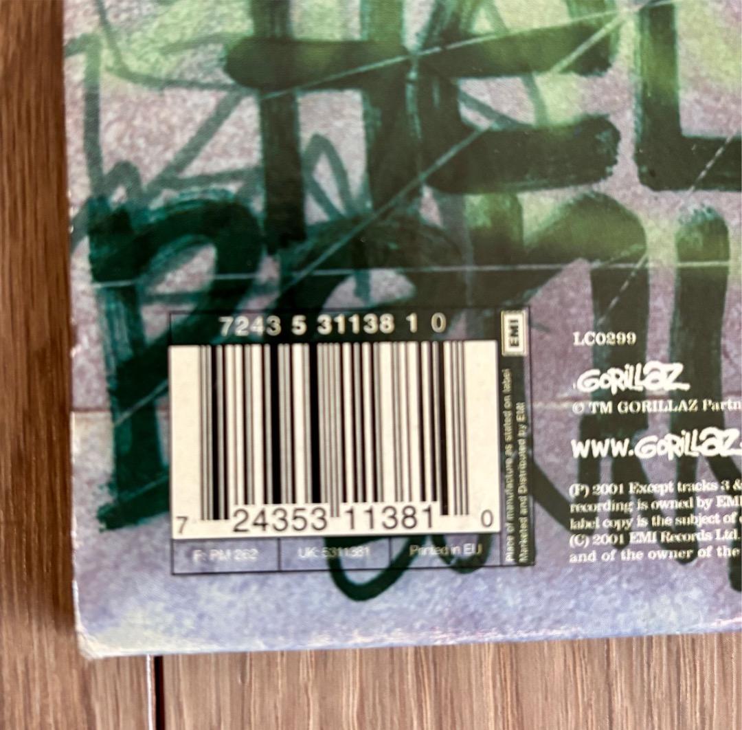 Gorillaz デビューアルバム　レコード
