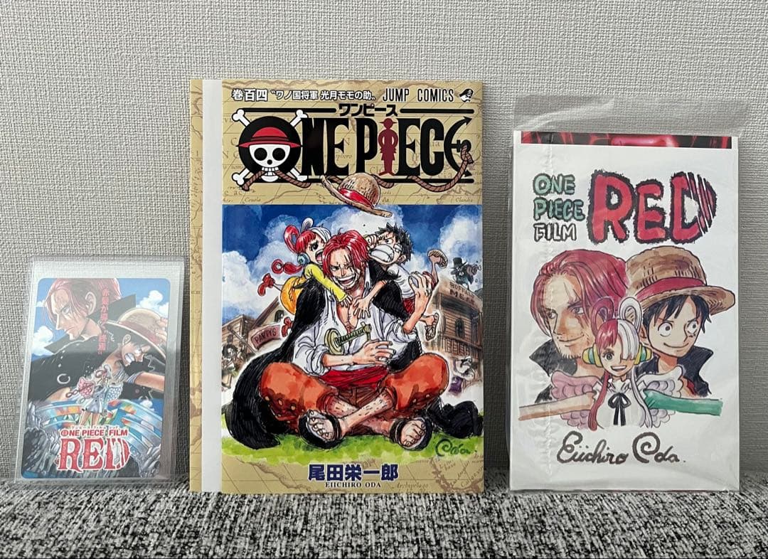 ONE PIECE FILM RED ウタの歌レコード盤＋映画入場者特典