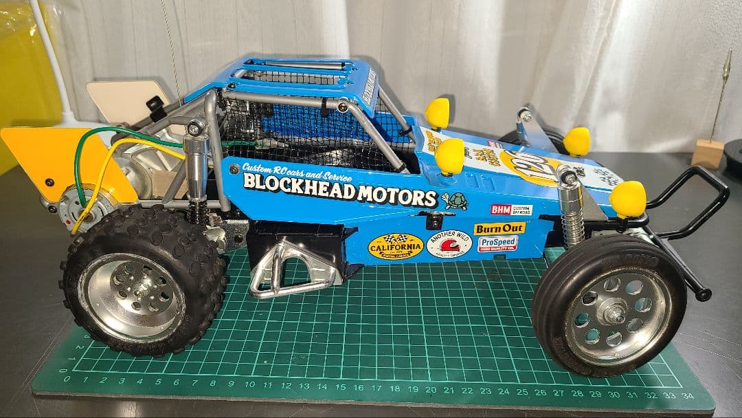 ト*ー様 タミヤ　ワイルドワンオフローダー　BLOCKHEAD MOTORS