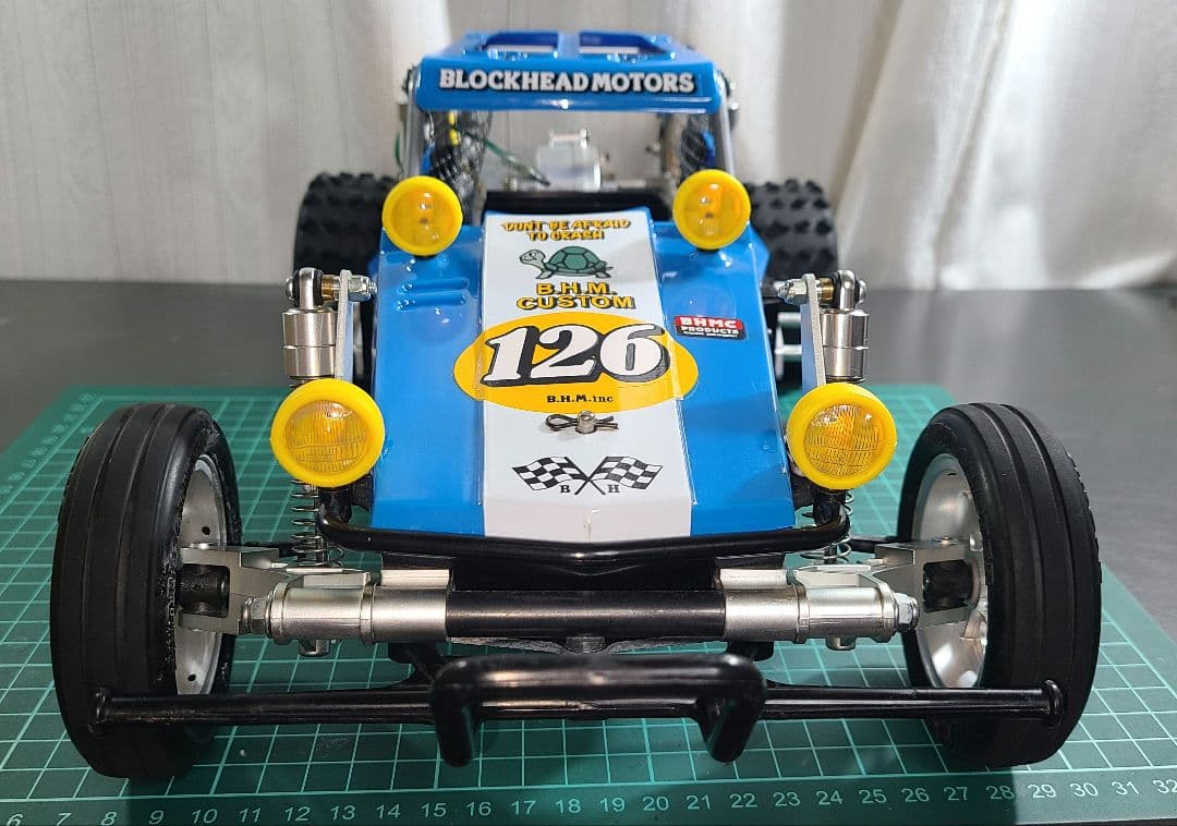 ト*ー様 タミヤ　ワイルドワンオフローダー　BLOCKHEAD MOTORS