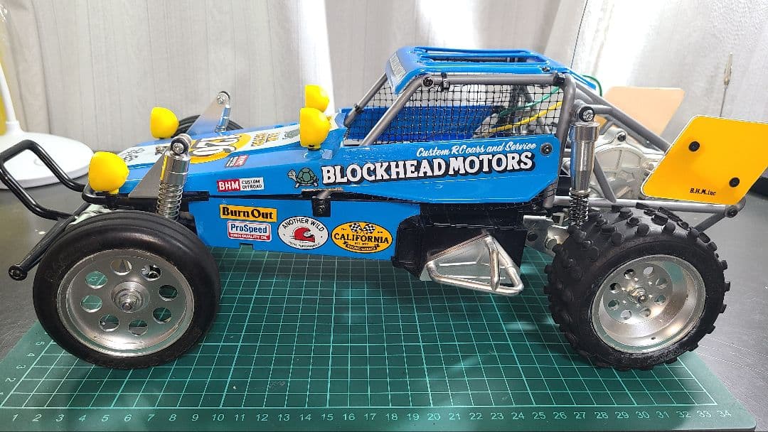 ト*ー様 タミヤ　ワイルドワンオフローダー　BLOCKHEAD MOTORS