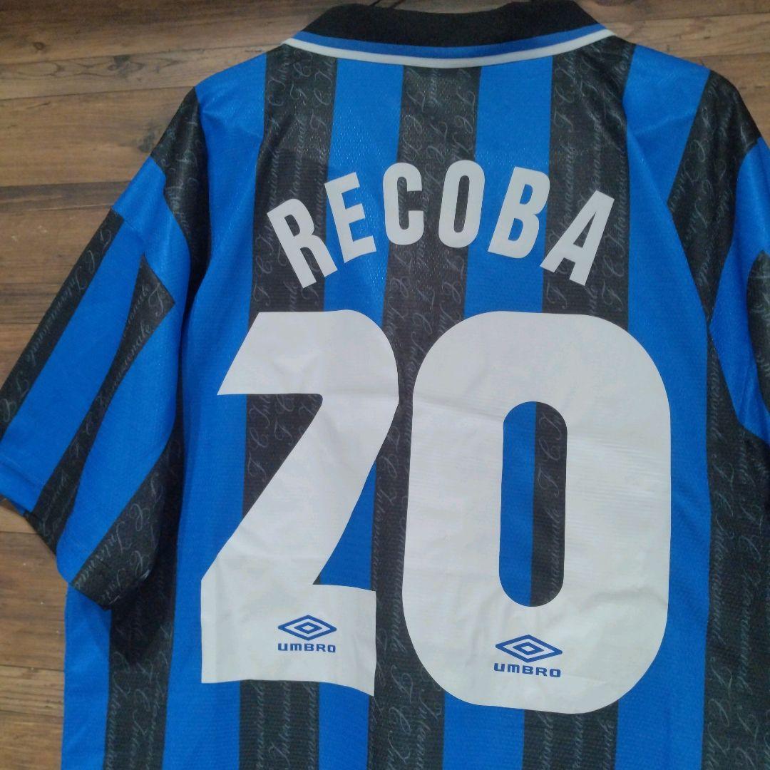 NIKE　 Intel　95/96s インテルミラノ レコバ　ユニフォーム 復刻