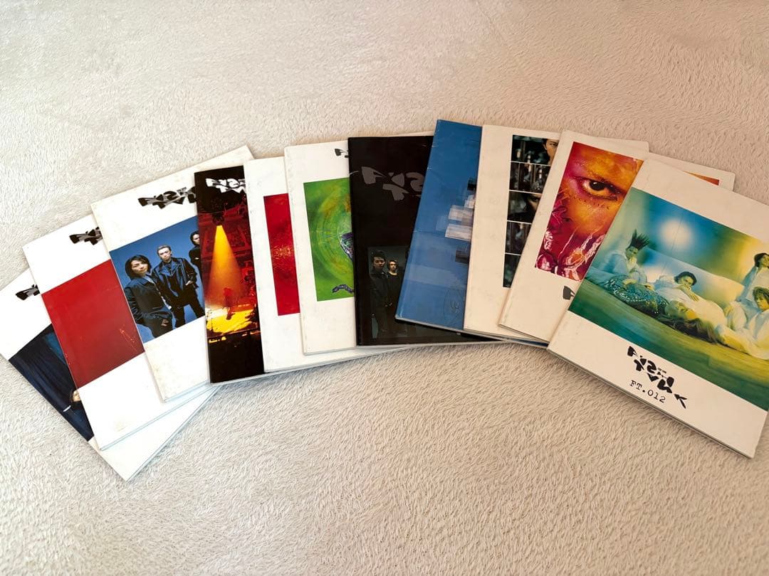 BUCK-TICK ファンクラブ会報　fishtank 1号〜52号