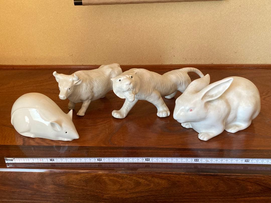 砥部焼千山窯　干支動物13体