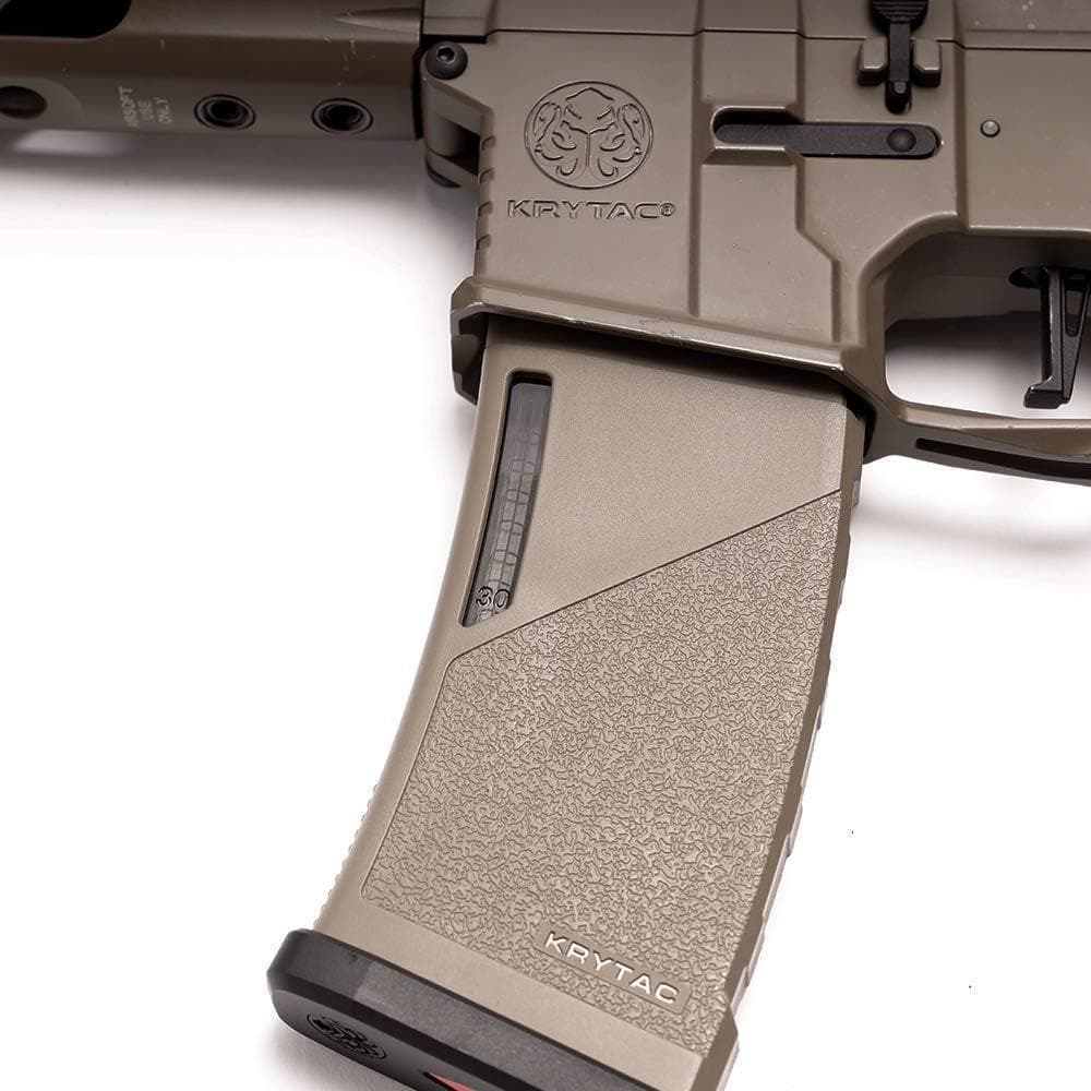 未使用未開封品//[KRYTAC][M4 ポリマーマガジン]タン５本入り