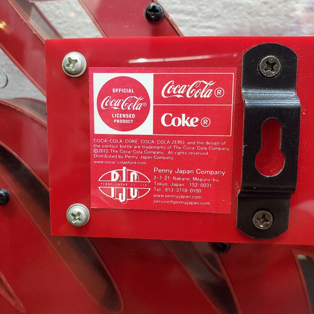 COCA-COLA コカコーラLEDサイン「レタリング LEDサイン」大72cm
