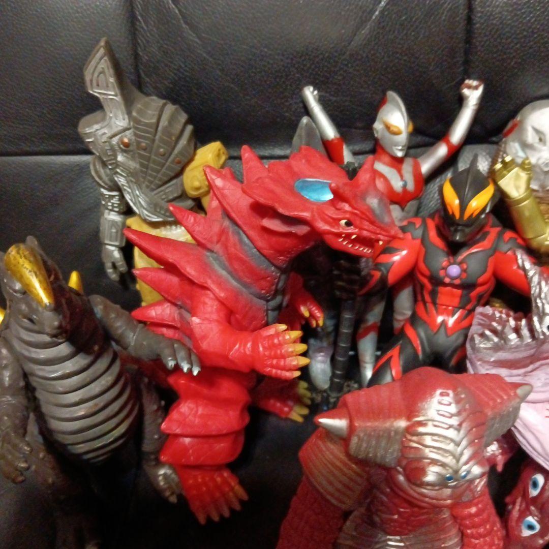 ウルトラマン　怪獣ソフビ　ジャンクセット19体