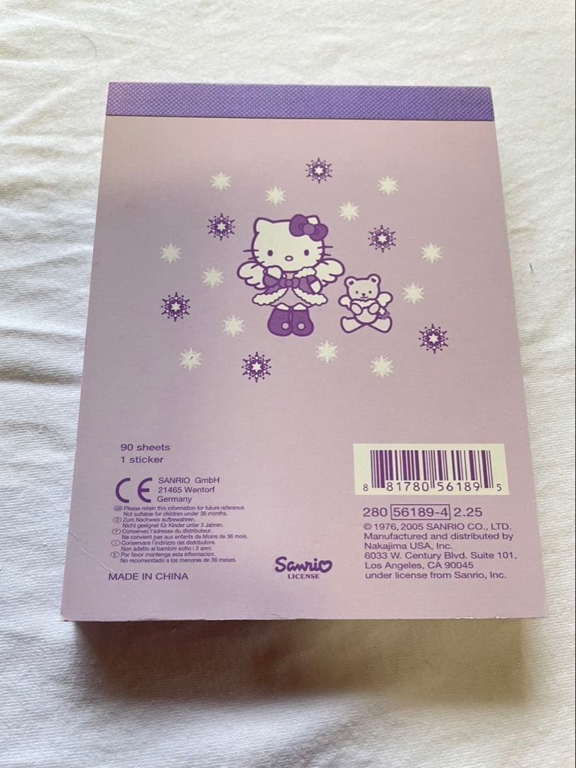 【未使用】ハローキティ　エンジェルキティ　ウィンター