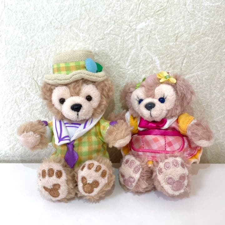 東京ディズニーシー リゾートダッフィー シェリーメイ ぬいぐるみ ストラップ ★