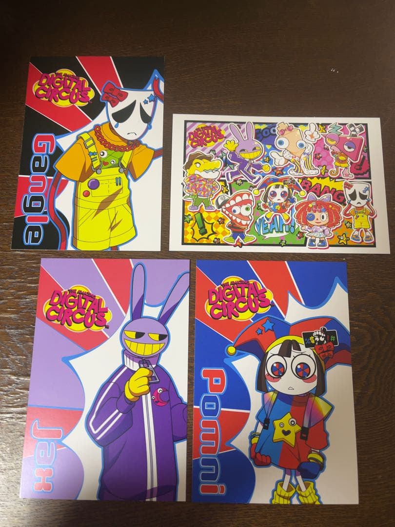 アメイジングデジタルサーカス 紀伊国屋限定 アクスタ 特典 コンプリートセット