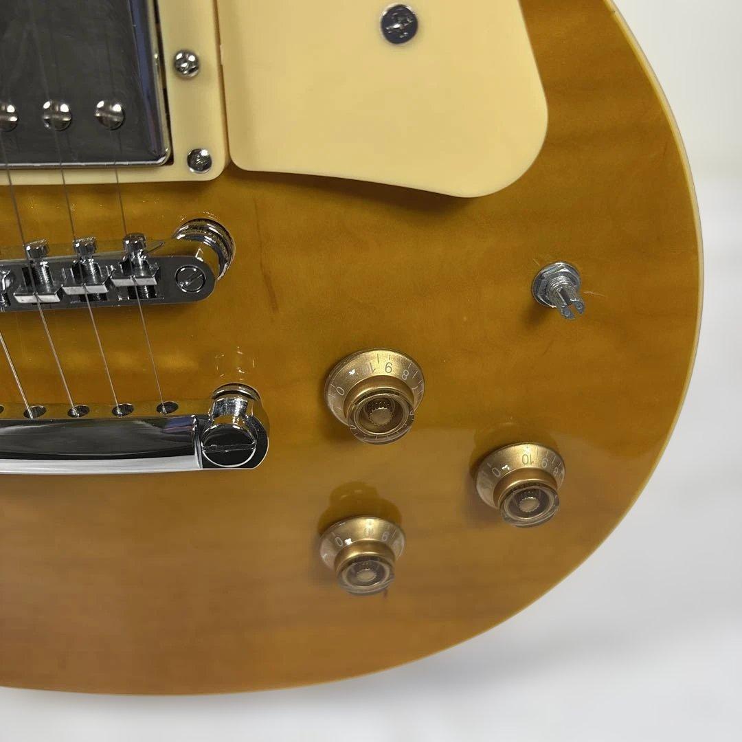 プレイテックエレキギター LP400 Flame Top Lemon Burst