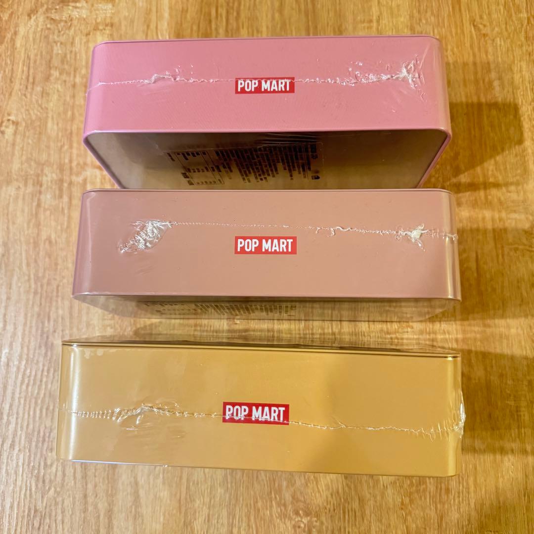 POPMART CRYBABY 上海popup クッキー　缶　クライベイビー