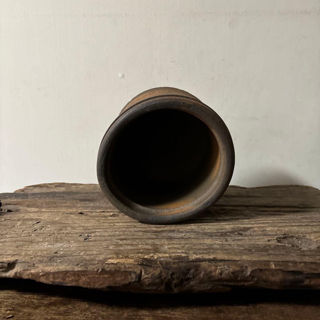 南蛮縄簾水指　茶道具　古民芸　骨董　古道具　アンティーク　方丈唯心　検:李朝