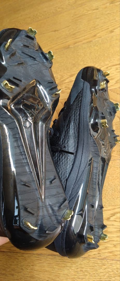 アディダス adidas スパイク　金具 26.5ｃｍ　黒　野球