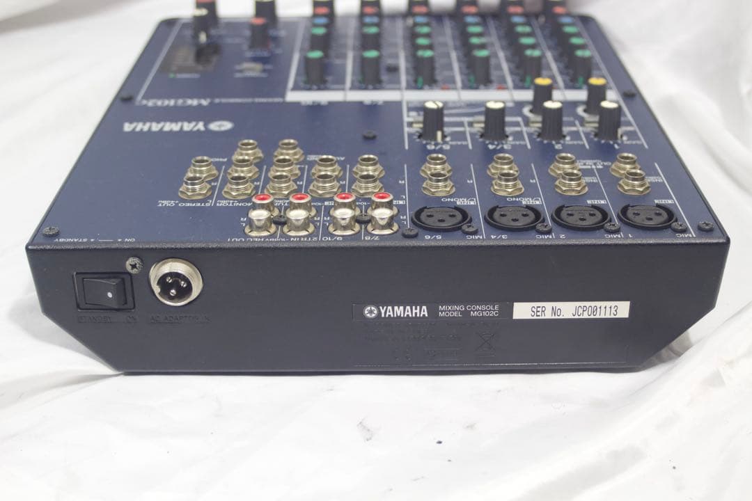 YAMAHA ヤマハ アナログミキサー　MG102c チャンネル数 8チャンネル