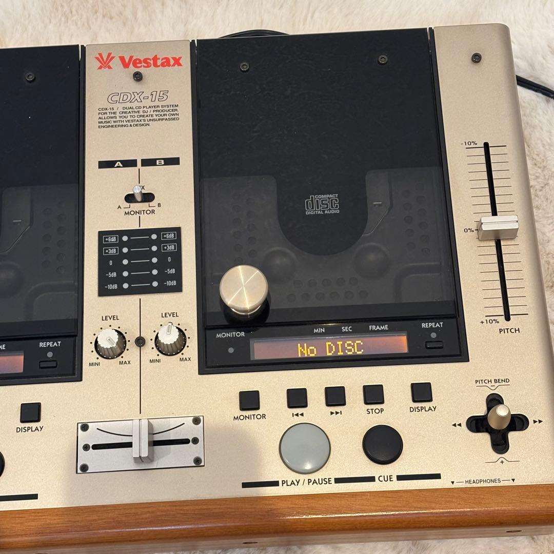 【美品】vestax CDXー15