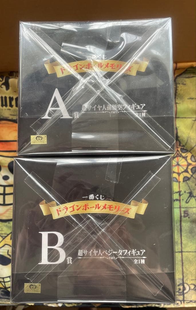 【超希少、超美品】【コレクター放出品】超サイヤ人ベジータ&孫悟空フィギュアセット