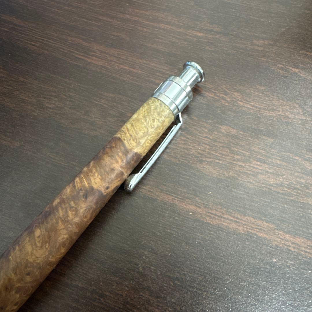 希少価値高　工房楔　花梨紅白　ペンシルコルタ楔　0.5mm 固定口金式