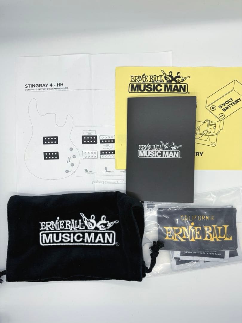 MUSICMAN StingRay Special HH Jet Black美品